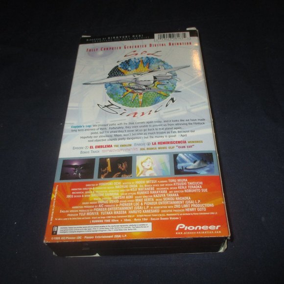 Sol Bianca: The Legacy - Vol. 1: Lost Treasures (Anime VHS, 2000, Dubbed) - Picture 2 of 6